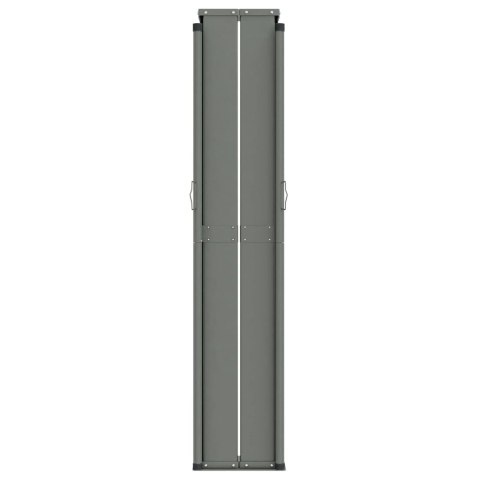 ZWIJANA MARKIZA BOCZNA ANTRACYTOWA 220X600CM