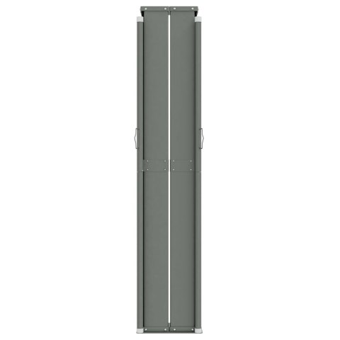 ZWIJANA MARKIZA BOCZNA NA TARAS CZERWONA 180X600CM