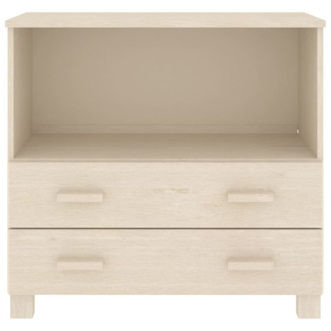 REGAŁ MIODOWY BRĄZ 85X35X80CM DREWNO SOSNOWE