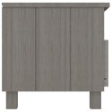 SZAFKA POD TV JASNOSZARA 106X40X40CM DREWNO SOSNOWE