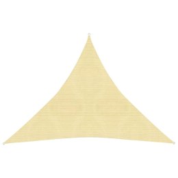 ŻAGIEL PRZECIWSŁONECZNY OGRODOWY MARKIZA TARAS 160G/M² BEŻOWY 4,5X4,5X4,5M