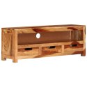 SZAFKA POD TV 110X30X40CM DREWNO AKACJOWE