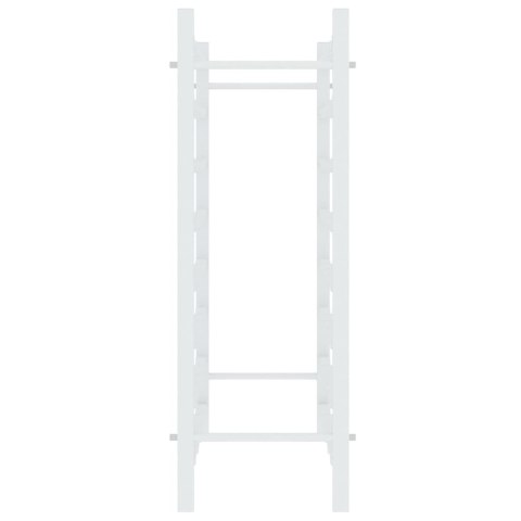 STOJAK REGAŁ NA 48 BUTELEK WINA BIAŁY METALOWY