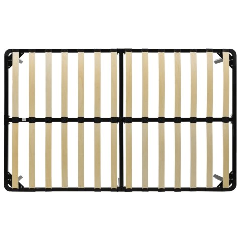 RAMA ŁÓŻKA CZARNA METALOWA 160X200CM