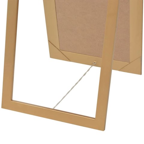 LUSTRO WOLNOSTOJĄCE W STYLU BAROKOWYM 160X40CM ZŁOTE