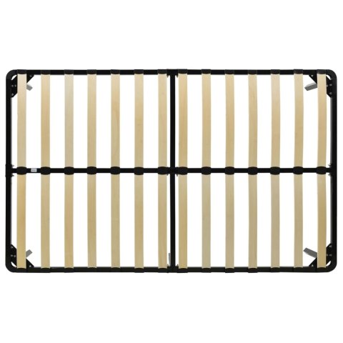 RAMA ŁÓŻKA CZARNA METALOWA 180X200CM