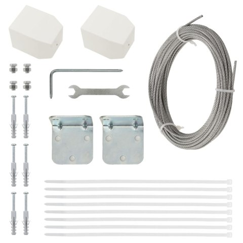 PARAWAN BALKONOWY JASNOZIELONY 120X240CM WODOODPORNY