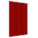 PARAWAN BALKONOWY CZERWONY 140X240CM WODOODPORNY