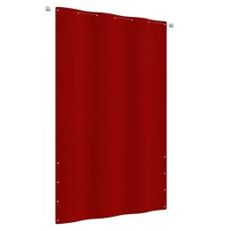 PARAWAN BALKONOWY CZERWONY 140X240CM WODOODPORNY