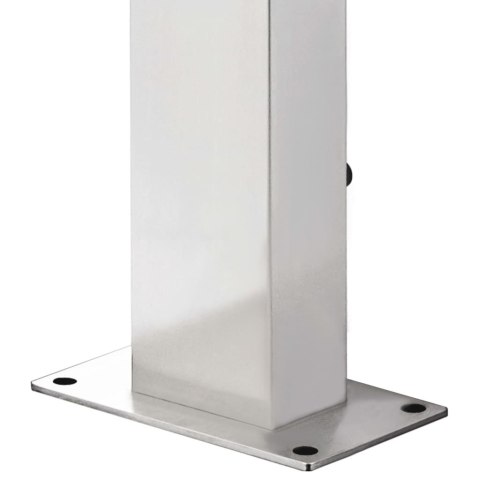 PRYSZNIC OGRODOWY KEMPINGOWY 220CM STAL NIERDZEWNA