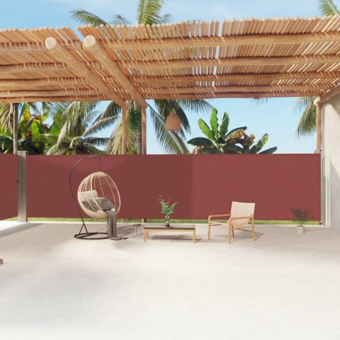 ZWIJANA MARKIZA BOCZNA BRĄZOWA 180X1200CM