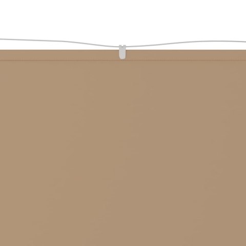 MARKIZA PIONOWA KOLOR TAUPE 140X600CM TKANINA OXFORD