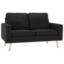 2-OSOBOWA SOFA CZARNA