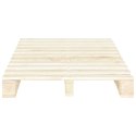 RAMA ŁÓŻKA Z PALET LITE DREWNO SOSNOWE 120X200CM