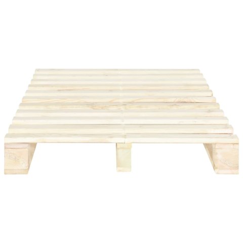 RAMA ŁÓŻKA Z PALET LITE DREWNO SOSNOWE 120X200CM