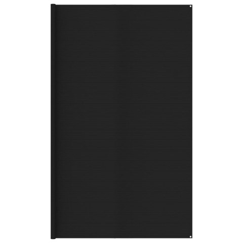 WYKŁADZINA DO NAMIOTU 400X400CM CZARNA HDPE