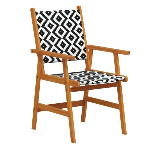 3-CZĘŚCIOWY ZESTAW MEBLI OGRODOWYCH DREWNO AKACJOWE