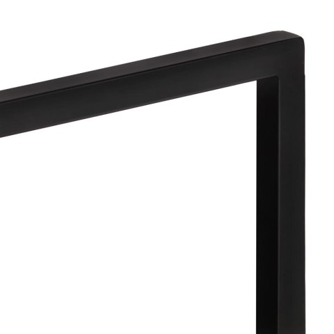 PÓŁKI ŚCIENNE 2 SZT. 40X24X35 DREWNO AKACJOWE I STAL