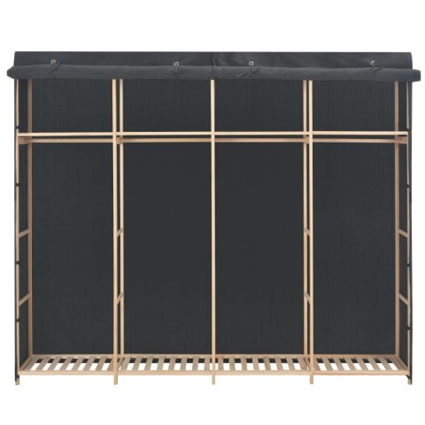 SZAFA SZARA 200X40X170MATERIAŁOWA