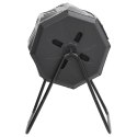 KOMPOSTOWNIK DO OGRODU CZARNY 73X64X95 160 L