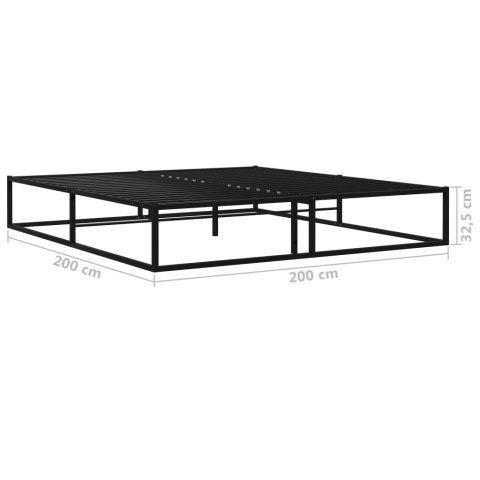 RAMA ŁÓŻKA METALOWA 200X200CM