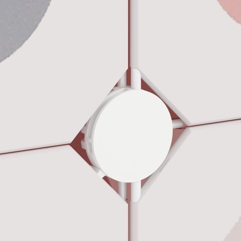 REGAŁ SZAFKA MODUŁOWA DZIECIĘCA 6X SZAFKA RÓŻOWA