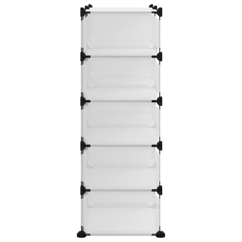 STOJAK NA BUTY PRZEZROCZYSTY 84X32X88,5