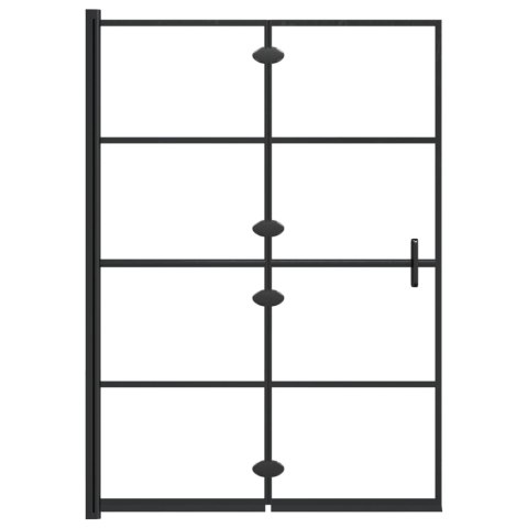 SKŁADANA KABINA PRYSZNICOWA ESG 100X140 CZARNA