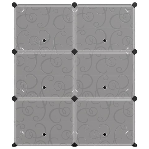 STOJAK NA BUTY CZARNY 84,5X31X93,5