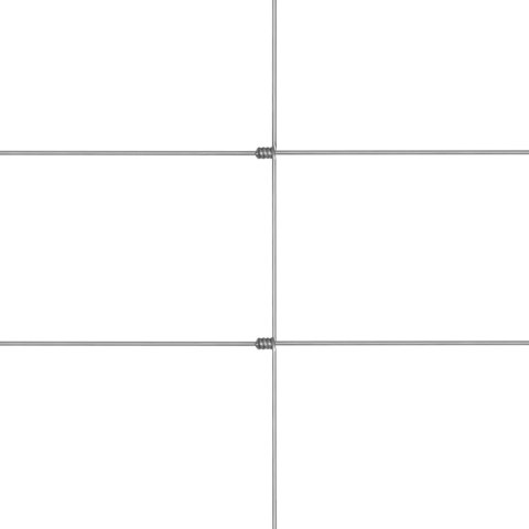 SIATKA OGRODZENIOWA GALWANIZOWANA STAL SREBRNA 50X16M