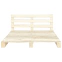 RAMA ŁÓŻKA Z PALET DREWNO SOSNOWE 140X200CM