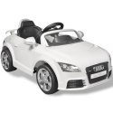 AUDI TT RS SAMOCHÓD DLA DZIECI Z PILOTEM BIAŁY