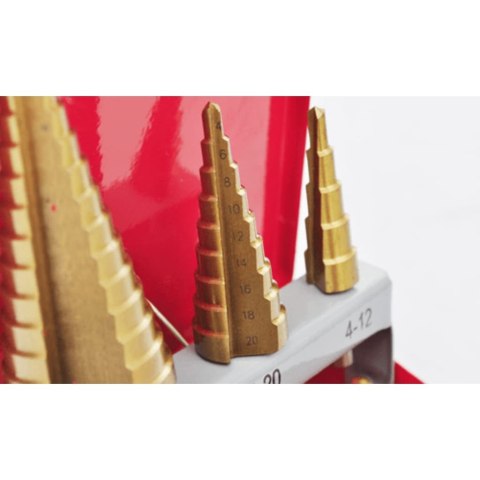 ZESTAW WIERTEŁ 3-CZĘŚCIOWY.