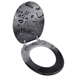 DESKA KLOZETOWA WZÓR WODA