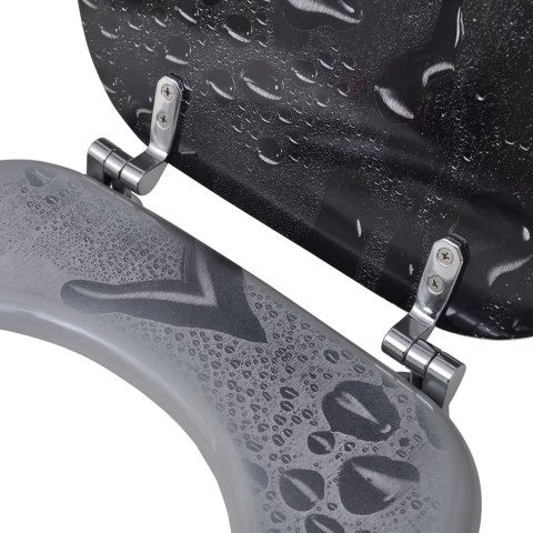 DESKA KLOZETOWA WZÓR WODA