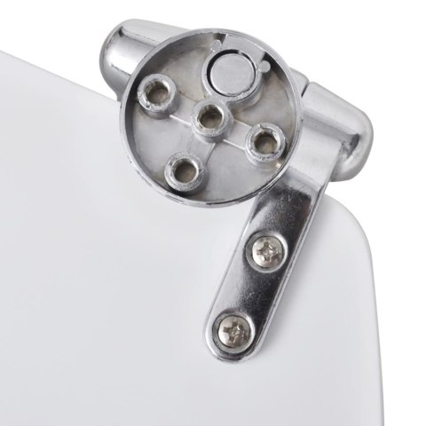 DESKA KLOZETOWA Z FUNKCJĄ CICHEGO ZAMYKANIA BIAŁA