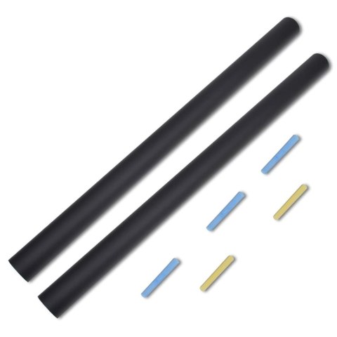 NAKLEJANA TABLICA KREDOWA (0,45X2M) 2 ROLKI I KREDA W ZESTAWIE