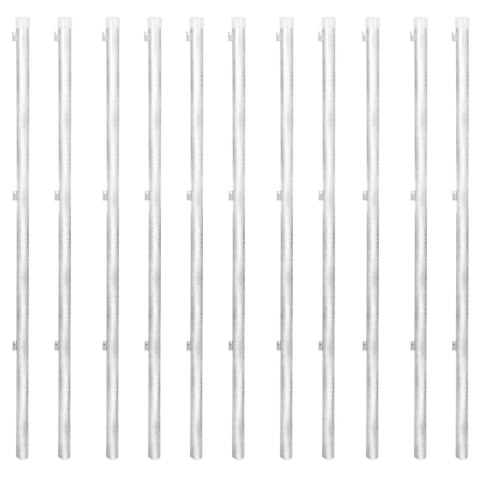 OGRODZENIE Z SIATKI Z AKCESORIAMI, GALWANIZOWANA STAL 25X1,5 M