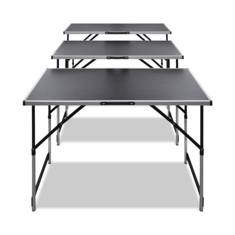 SKŁADANE STOŁY DO TAPETOWANIA 3SZT REGULOWANA WYSOKOŚĆ