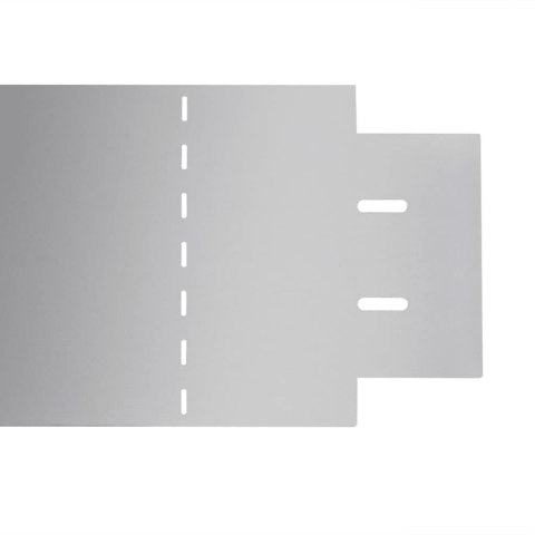 ZESTAW 5 ELASTYCZNYCH OBRZEŻY OGRODOWYCH STAL 100X14CM