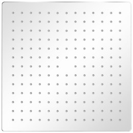 DESZCZOWNICA ZE STALI NIERDZEWNEJ 30X30CM KWARDRATOWA