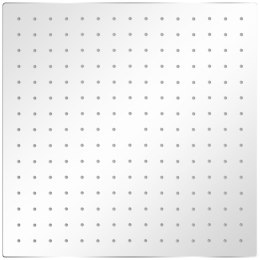 DESZCZOWNICA ZE STALI NIERDZEWNEJ 40X40CM KWARDRATOWA