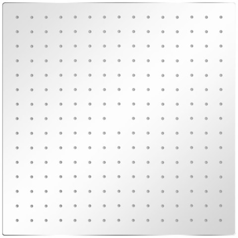 DESZCZOWNICA ZE STALI NIERDZEWNEJ 40X40CM KWARDRATOWA