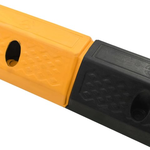 PROGI PARKINGOWE 2 SZT. GUMOWE 49X15X9CM