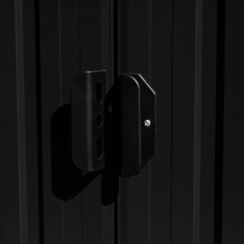 SZOPA OGRODOWA 257X298X178CM METAL ANTRACYTOWA