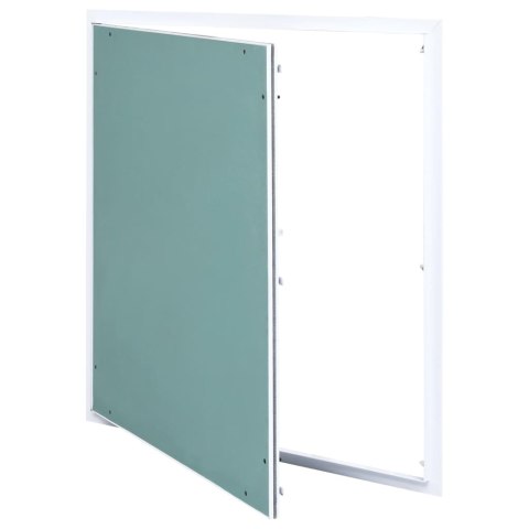 PANEL REWIZYJNY Z ALUMINIOWĄ RAMĄ I PŁYTĄ 400X400