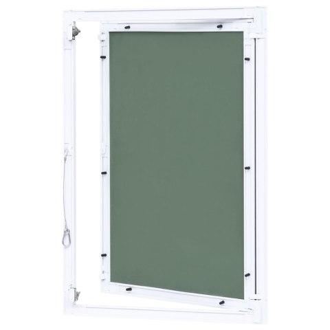 PANEL REWIZYJNY Z ALUMINIOWĄ RAMĄ I PŁYTĄ Z GIPSU 300X600MM