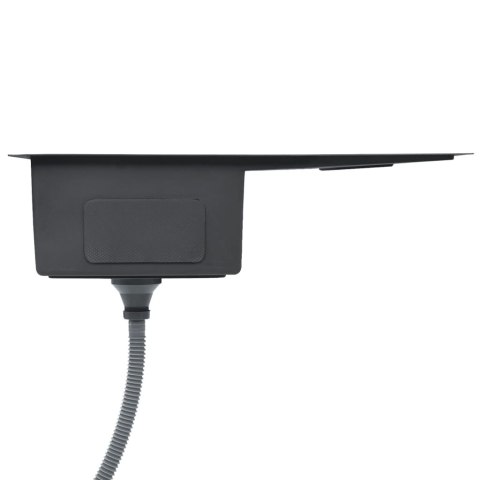 RĘCZNIE ROBIONY ZLEW KUCHENNY Z SITKIEM STAL NIERDZEWNA