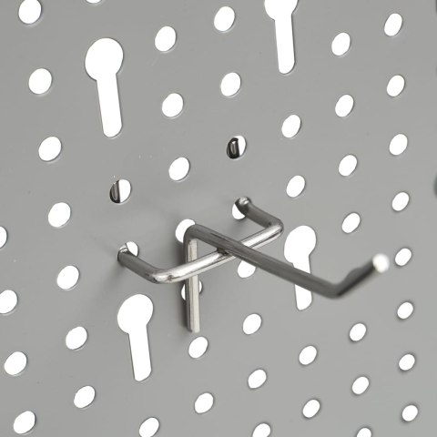 ŚCIENNE PŁYTY PERFOROWANE 3 SZT 40X58CM STAL