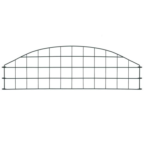 OGRODZENIE DO STAWU ŁUKOWE 77,3X26CM ZIELONE